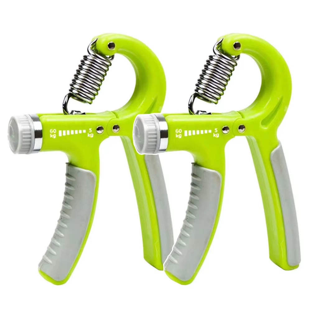 1/2Pcs 5-60KG Adjustable Hand Trainer Gym Fitness Training Hand Grip Exerciser Wrist Finger Rehabilitation Training Hand Grip