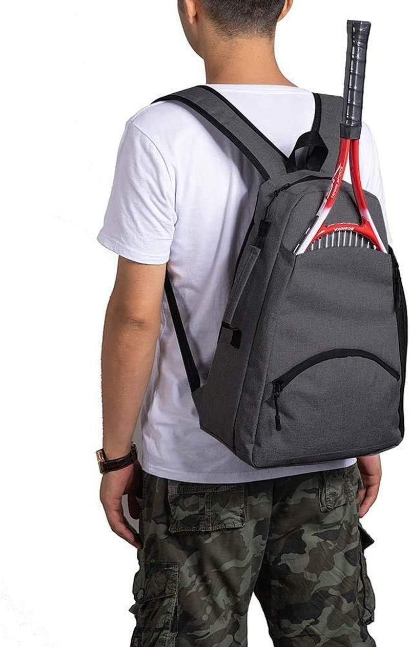 2 Raquet Tennis Bag,Tennis Bags for Men Women,Tennis Backpack,Durable Tennis Bookbag,Tennis Pickleball Bag,Tennis Bag Waterproof,Raquet Carrier for Balls, Pickleball Paddles, Badminton Rackets
