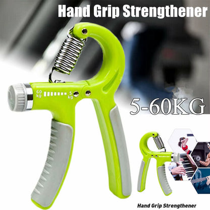 1/2Pcs 5-60KG Adjustable Hand Trainer Gym Fitness Training Hand Grip Exerciser Wrist Finger Rehabilitation Training Hand Grip